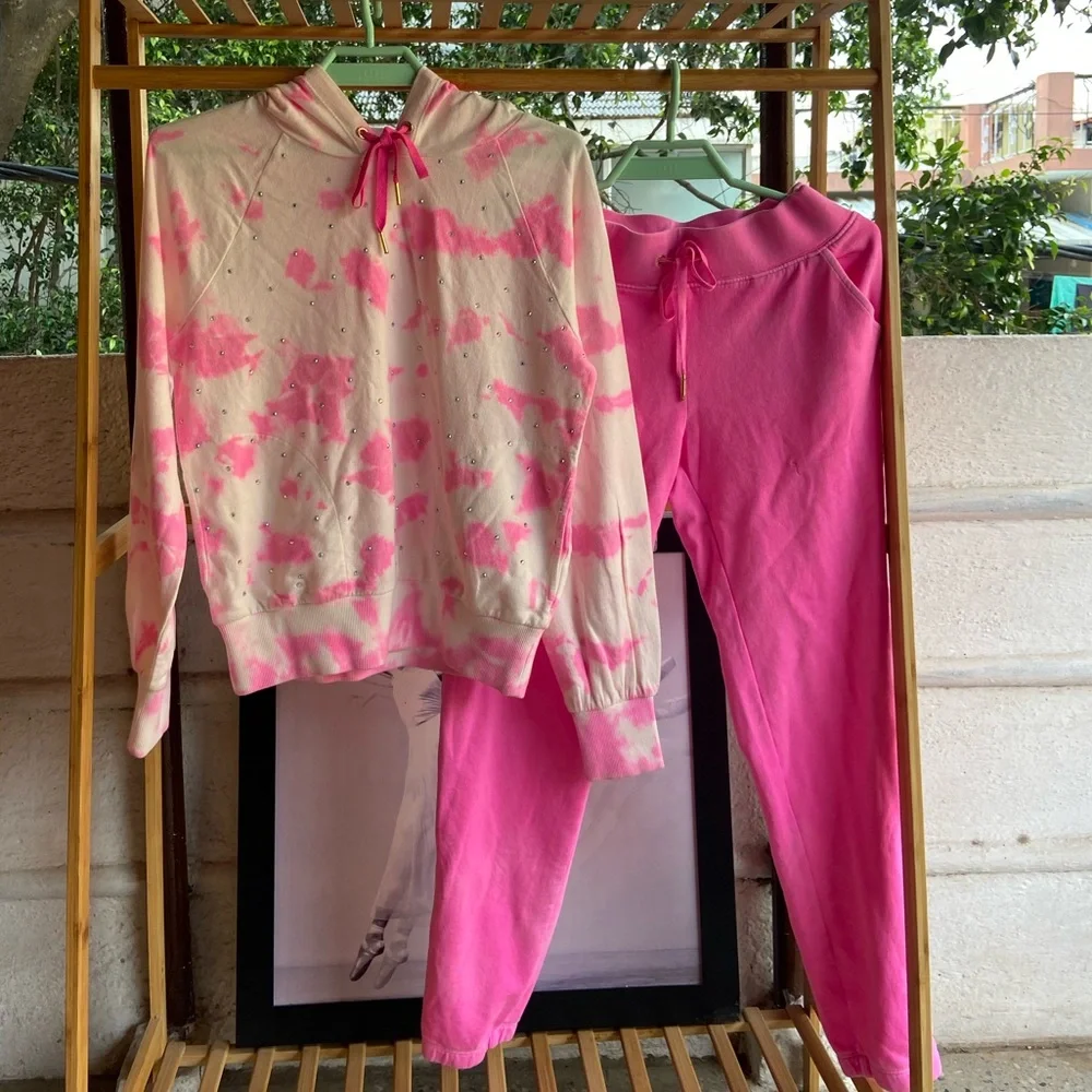 Tie Dye Mix  Match Jogger’s Sets. Size-S (Fit M Too) - Picture 6 of 15